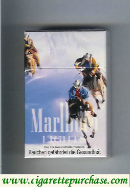 Marlboro Lights hard box filter cigarettes